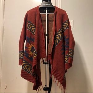 ROOTS WRAP SWEATER